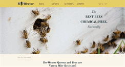 Desktop Screenshot of beeweaver.com